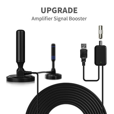 75Ω Input Impedance Indoor Omnidirectional TV Antenna for DVB-T2 UHF VHF Stations Manga 4K