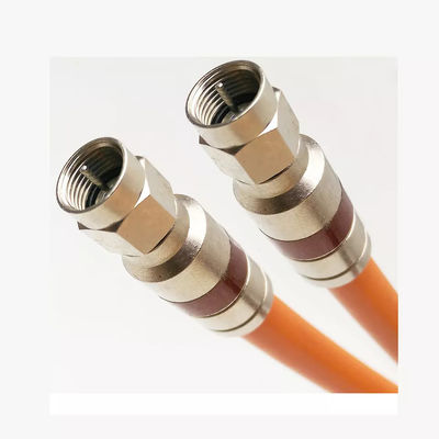 High Definition RG6 Coaxial Cable for TV Antenna Cat 1 Frequency Range MHz 0-6G