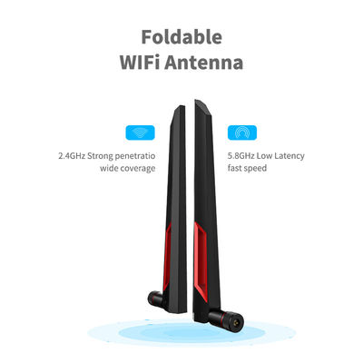 Impendence 50 ABS Rubber Paddle Antenna for 2023 Dual Band 5G Wifi Compatibility