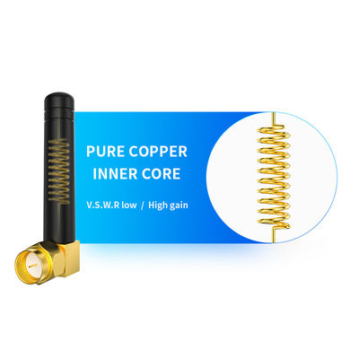 Outdoor Rubber GSM Antenna with 2.4g mhz Frequency Range and Customizable Connect Type