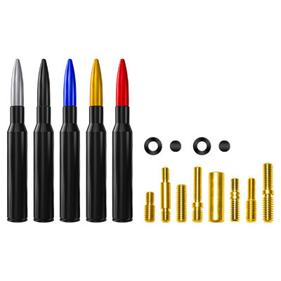 Vehicle Decoration Roof Modification Carbon Universal Short Truck Car Bullet Antenna