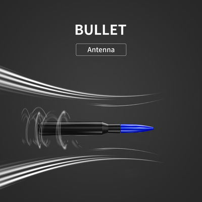 Vehicle Decoration Roof Modification Carbon Universal Short Truck Car Bullet Antenna