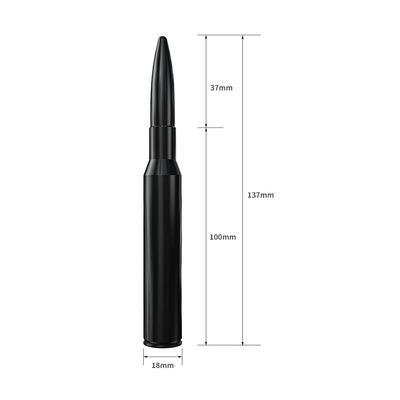 Vehicle Decoration Roof Modification Carbon Universal Short Truck Car Bullet Antenna