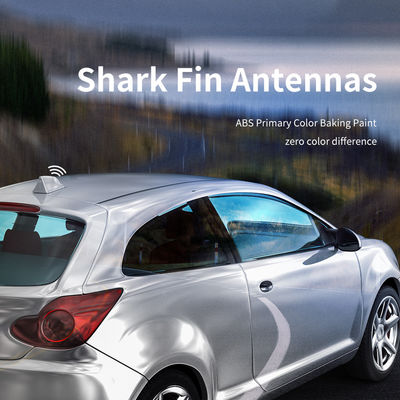 Dual Band VHF UHF Carbon Roof Radio Aerial Magnetic Mount Universal Car Shark Fin Antenna