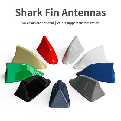 Dual Band VHF UHF Carbon Roof Radio Aerial Magnetic Mount Universal Car Shark Fin Antenna