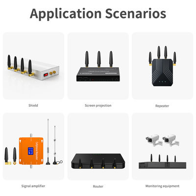 Omnidirectional 4G Communication 5GHz USB WiFi Antenna Frequency Range GSM/WIFI/4G