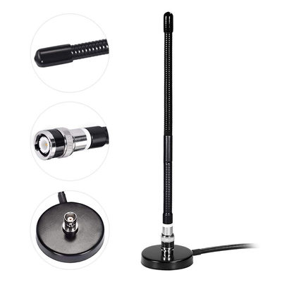Linear Polarization High Gain Spring Coil Astroplane Mount for 27mhz Radio CB Antenna