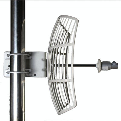 Vertical Polarization 5G Directional Parabolic Grid Antenna with L-bracket Mounting Type