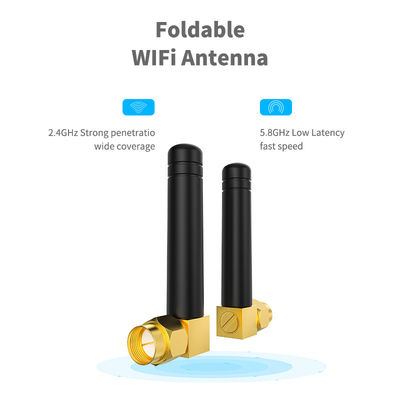 Frequency Range 2400-2500/5000-5800MHz GSM Antenna for SIM800L SIM800C SIM900 SIM868 GPRS Wireless WiFi