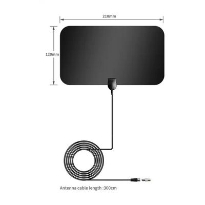 4k Cable Adapter Antena Digital Hdtv Amplifier Signal Booster Tv Antenna ABS