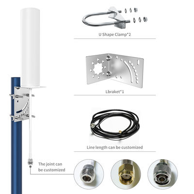 50km Long Range Wifi Outdoor Antenna with Vertical Polarization Type and TS9 Connector