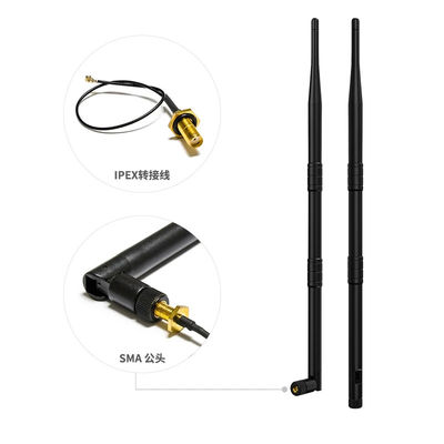 2.4G 5Dbi Folded Dipole Omni Directional Router Wifi Antenna with SMA-Male Connector