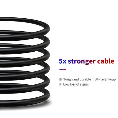 Customized Connector 2 Coaxial Cable L400 T200 L240 for RF Signals 1m 2 Conductor