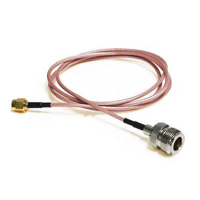 Customized Connector 2 Coaxial Cable L400 T200 L240 for RF Signals 1m 2 Conductor
