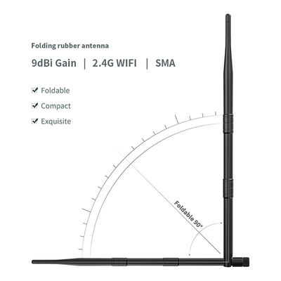 9dbi WIFI Magnetic Antenna with RP-SMA Male The Ultimate Indoor Networking Solution
