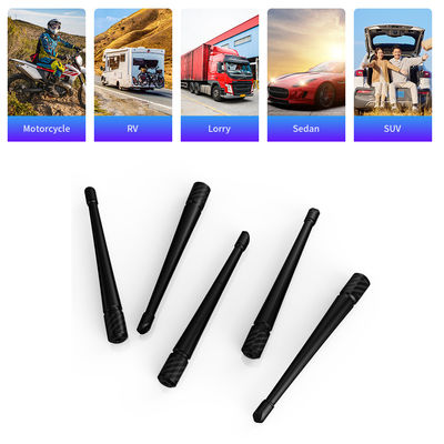 VSWR 1.5 Stubby Car Auto Antenna AM/FM Radio Aerial Screw Type with PVC