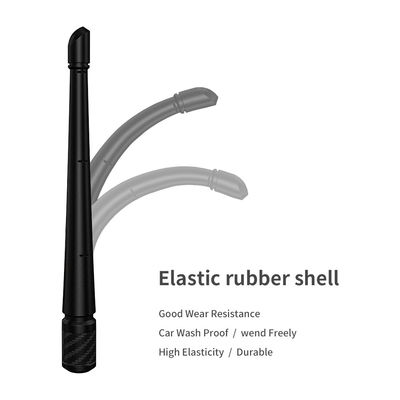 VSWR 1.5 Stubby Car Auto Antenna AM/FM Radio Aerial Screw Type with PVC