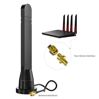 Customized Connector Type 5dBi Gain 2.4GHz WiFi Antenna for 4G and 5.8GHz WiFi Router