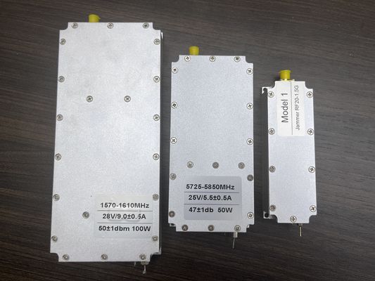 Anti UAV 100W Power Amplifier RF Module with 2.4GHz 5GHz Antenna Compatibility