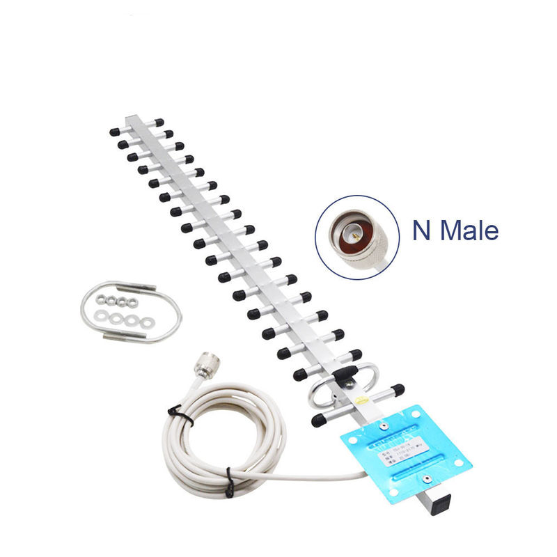 Impedance 50 Ohm GSM 800/850/900 High Gain 20 dBi 19 Elements Yagi Antenna Outdoor