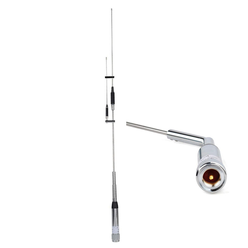 136-174 MHz Frequency Range High Gain Walkie Talkie Car Radio Whip Mobile 144 MHz Antenna